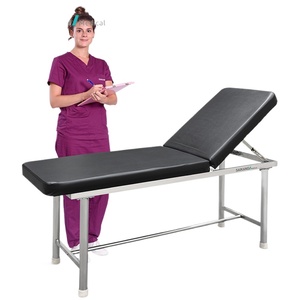 Cama económica <span class=keywords><strong>para</strong></span> <span class=keywords><strong>examen</strong></span> de hospital, cama de acero inoxidable, mesa de <span class=keywords><strong>examen</strong></span> <span class=keywords><strong>médico</strong></span> plegable <span class=keywords><strong>para</strong></span> pacientes, precio - Product Image 3