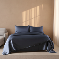 Ensemble de literie en bambou biologique 300TC, housse de couette