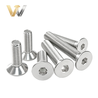 Vis à tête fraisée en acier inoxydable 304 A2-70/A4-80 pour outils de lunetterie, tournevis, installation de boîtes électriques et de cloisons sèches