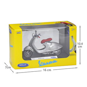 BobbieGoods 1:18 Welly Modellino Scooter <span class=keywords><strong>Piaggio</strong></span> <span class=keywords><strong>Vespa</strong></span> 946 Scala 1:18 2014 in Plastica e Lega, Simulazione Moto, Fornitore all'Ingrosso, Richiesta - Product Image 6