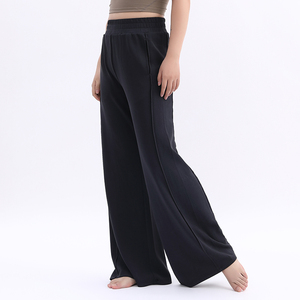 <span class=keywords><strong>Pantaloni</strong></span> da Yoga Casual larghi larghi e larghi da donna <span class=keywords><strong>pantaloni</strong></span> Lounge <span class=keywords><strong>Palazzo</strong></span> con tasche per la stagione invernale - Product Image 2