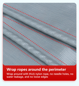 ผ้าใบพีวีซีแบบม้วน 420gsm ผ้าใบคลุมรถบรรทุกพีวีซี ผ้าใบเคลือบพีวีซี - Product Image 4