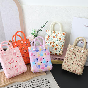 2025 nuevos Mini bolsos Eva simples modernos impermeables bolsas de piscina bolsas de mano plegables logotipo personalizado - Product Image 2