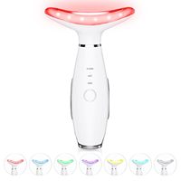 Masseur facial de beauté à domicile pour le visage et le cou avec 7 couleurs anti-âge, outil facial à usage domestique pour le soin de la peau, le lifting et le raffermissement