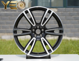 Jantes en alliage forgé noir usiné de 19, 20, 21, 22 pouces, 5x112, 5x120, à double <span class=keywords><strong>5</strong></span> branches, vente en gros pour S3 Bentley - Product Image 1