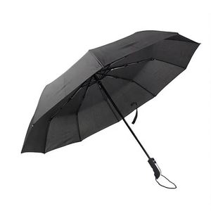 High Quality Promotional Umbrella with logo Sun Uv Polyester Nylon Automatic Advertising Portable 3 <b>Fold</b> Umbrellas for the Rain - Product Image 3