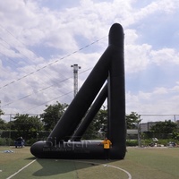 Écran gonflable géant de 12m grand cinéma extérieur gonflable de 40ft 16:9 de cinéma extérieur