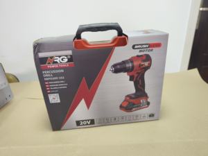 <span class=keywords><strong>Taladro</strong></span> de Impacto Profesional Inalámbrico de 20V y 13mm, Juego de Herramientas Eléctricas Inalámbricas, Kit de <span class=keywords><strong>Taladro</strong></span> Inalámbrico para Perforar Madera, Concreto y Metal - Product Image 4