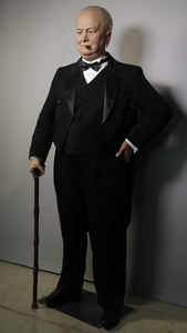 Figurine de cire personnalisée Winston Churchill grandeur nature à vendre - Product Image 5