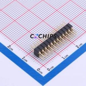 PZ200-2-12-Z-C Pin Header Through hole Component (THT),P=2mm Connector 2x12P 2mm 2mm Round Pin - Product Image 1
