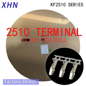 Connecteur KF2510 MX 2,5 mm, bornier à sertir en cuivre étamé, avec rouleau de bornes, en stock, référence 22011052 - Product Image 1