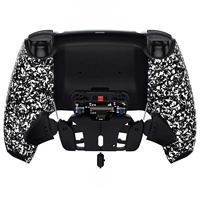 Accessoires de jeu blanc caoutchouté Remappable RISE4 V3 Remap Kit palette arrière 4 bouton arrière pour Joystick PS5 BDM030/040/050