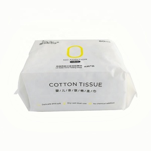 Usage quotidien Multi-usages bébé et adultes super doux et durables lavables en pur coton lingettes faciales sèches - Product Image 4