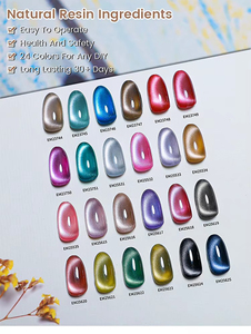 Set de Esmalte de Uñas en Gel Efecto Ojo de Gato Neissry con Imán para Uñas Postizas, Kit de Manicura Casero, Precio al por Mayor - Product Image 3