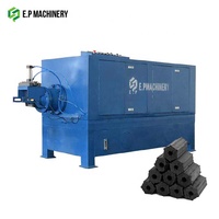 Machine à briquettes de charbon de bois, extrudeuse de sciure de bois pour la vente en Afrique du Sud / Machine automatique à briquettes vertes de sciure de bois