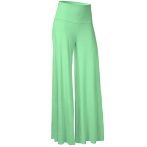 <span class=keywords><strong>Donna</strong></span> Casual Cotone <span class=keywords><strong>pantaloni</strong></span> Larghi del Piedino <span class=keywords><strong>Pantaloni</strong></span> di Alta Elastico <span class=keywords><strong>Palazzo</strong></span> Gaucho Capri Culottes <span class=keywords><strong>Pantaloni</strong></span> - Product Image 4