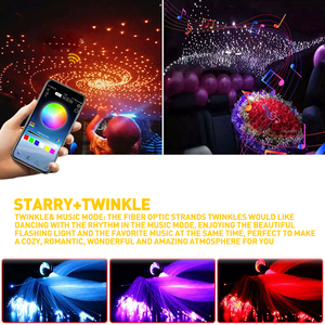 500pc 12v Car Home Headliner <b>Star</b> Lights Roof Twinkle Ceiling Light Fiber Optic500~1000pc Car Home Headliner <b>Star</b> L - Product Image 6