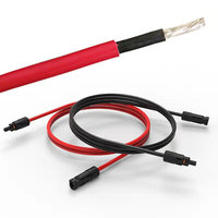 Hochwertiges PV-Solarkabel 4mm2 6mm2 10mm2 1000V TÜV Kupferdraht für Solaranlagen