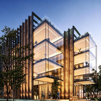 Edificio Metálico Ofrece Apartamentos con Estructura de Acero Personalizada, Piezas Prefabricadas y Buen Rendimiento Antideformación