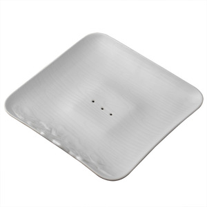Plateau à thé carré en céramique, en porcelaine, avec drainage, pour la préparation et le séchage du thé, idéal pour le thé de l'après-midi - Product Image 5