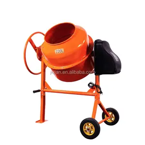 Ce Approved 1.36 Hp Motor Portable Mobile 3 Yard 1 Bag Concrete Machine Mixer For Cement