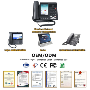 Téléphone IP de bureau multifonctionnel DLNA ZT9500 avec écran LCD, enregistrement des appels et prise en charge PoE, téléphone de bureau <span class=keywords><strong>professionnel</strong></span> - Product Image 3