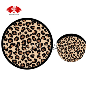 Yaz Promosyonları İçin Özelleştirilmiş Süblimasyon Baskılı Açılır Yuvarlak El Yelpazesi Esnek Katlanabilir Yumuşak Naylon Uçan Disk - Product Image 2