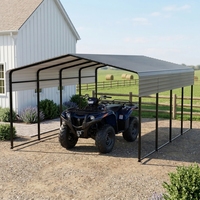 Fabricant de structures de stationnement en acier robustes pour carports, abris de voiture commerciaux et industriels, vente en gros et dropshipping