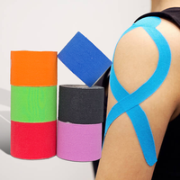 Vente en gros coton personnalisé imperméable Muscle Kinesios Face Tape Fitness Sport Tape Medical Athletic Kinésiologie Tape