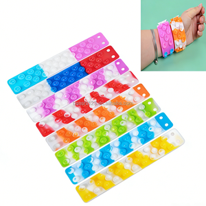 <span class=keywords><strong>Pulsera</strong></span> de silicona creativa de 22 cm con ventosa, diseño de succión reforzada, juguete antiestrés, <span class=keywords><strong>pulsera</strong></span> de descompresión para relajarse - Product Image 1
