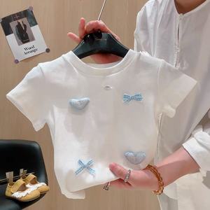 Completo Estivo per Bambine: Top a Maniche Corte e <span class=keywords><strong>Gonna</strong></span> in <span class=keywords><strong>Tulle</strong></span> a Strati, Leggero e Traspirante per Feste e Uso Quotidiano - Product Image 3