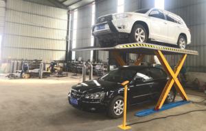 अनुकूलित 2-मंजिल कार लिफ्ट 4-पोस्ट स्टील पार्किंग टिल्ट लिफ्ट वाहन उपकरण वाहन लिफ्ट प्रणाली - Product Image 6