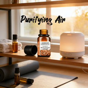 Diffuseur d'arômes à parfum boisé fourni gratuitement, échantillon de parfum, huile essentielle aromatique, huile de bois de santal pour la purification de l'environnement - Product Image 2
