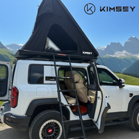 HW-001 KIMSEY Factory Outlet Tente de toit rigide pour 2-3 personnes, tente de toit pour voiture