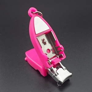 Fancy Xách Tay Siêu Mỏng Bằng Thép Không Gỉ Có Thể Gập Lại Móng Tay Cutter Trimmer KeyChain Đa Công Cụ Trong Màu Sắc Các Loại Móng Tay Nhỏ Clippe - Product Image 6