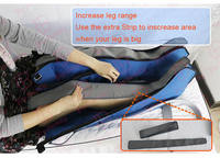 Pressothérapie Pro airbag pressothérapie séquentiel Compressible, Massage des jambes et des cuisses, dispositif de Drainage lymphatique