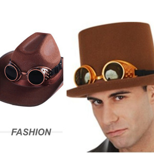 Nuovo arrivo moda <span class=keywords><strong>occhiali</strong></span> <span class=keywords><strong>da</strong></span> <span class=keywords><strong>sole</strong></span> stile Vintage <span class=keywords><strong>occhiali</strong></span> Steampunk saldatura Punk <span class=keywords><strong>occhiali</strong></span> Cosplay marca Designer cinque colori lente - Product Image 2