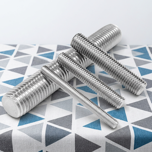 Barre e Aste Filettate a Dritta in Acciaio Inossidabile <span class=keywords><strong>DIN</strong></span> <span class=keywords><strong>975</strong></span> di Tutte le Dimensioni, Personalizzabili, 1m 2m - Product Image 1
