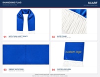 Écharpe de supporter de club de football personnalisée, drapeau triangulaire, bannière imprimée haute définition en polyester, accessoires pour supporters de stade