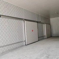 Bâtiment de stockage frigorifique de 5000 mètres carrés et chambre froide pour projet d'abattoir avec système de réfrigération et surveillance à distance
