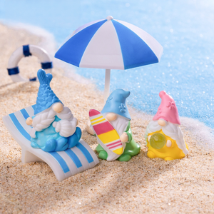 Nueva Figura de <span class=keywords><strong>Gnomo</strong></span> Oceánico de Microresina para Pascua, Decoración DIY, Accesorio de Regalo Festivo, Pequeño Adorno - Product Image 1