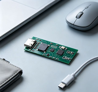 Module de lecteur de carte NFC 13,56 MHz, protocole ISO 14443A, distance de lecture de 0 à 3 m, sortie USB prise en charge avec interface Type-C