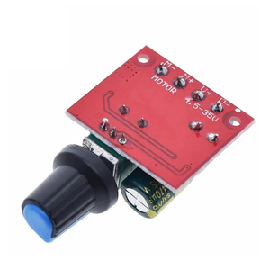 5A 90W <span class=keywords><strong>PWM</strong></span> 12V DC Módulo controlador de velocidad del Motor 24V 4,5 V-35V Regulador de velocidad ajustable Control Gobernador Interruptor ICs - Product Image 6