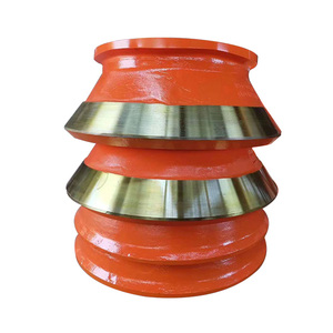 Pièces de rechange pour concasseur à cône à haute teneur en manganèse Mn18cr2, série HP, concave et manteau - Product Image 4