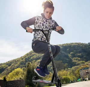 <span class=keywords><strong>Trottinette</strong></span> acrobatique extrême Pro avec cadre en alliage d'aluminium et hauteur réglable pour enfants, adolescents et adultes de niveau intermédiaire et débutant - Product Image 6