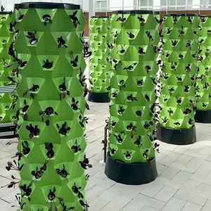 Torre de Cultivo Aeropónico Skyplant de Tamaño Pequeño y Eficiente para Piñas, Sistema Hidropónico Vertical, Cultivo de Vegetales de Hoja de Plástico - Product Image 3