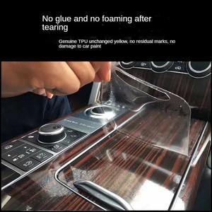 Pellicola Protettiva PPF per <span class=keywords><strong>Renault</strong></span> Megane E-Tech/<span class=keywords><strong>Austral</strong></span> 2026 2025, Accessori Auto Trasparenti in TPU per Console Centrale con Navigazione LCD - Product Image 5