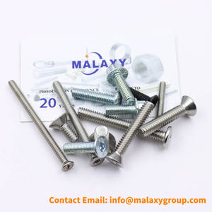 MALAXY Kleur Verzinkt Koolstofstaal Verzonken Kop Machineschroef voor Decoratief Meubilair - Product Image 3