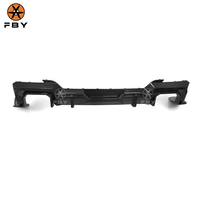 Pare-chocs arrière en Fiber de carbone de Style SQ de haute qualité pour BMW X3 G01 G08 LCI 2022 + diffuseur de pare-chocs arrière