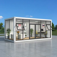 Maison conteneur SKYLINE en kit à vendre – Prix bas, maison préfabriquée prête à l'emploi, mini-maison de luxe, appartement modulaire en verre, boutique